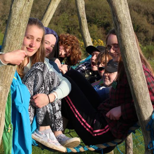 Participants from Embercombe event 2017 Participants from Embercombe event 2017