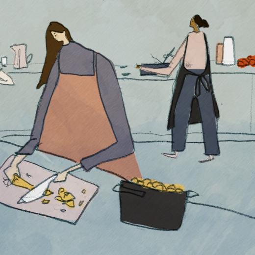 Picture of people cooking